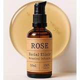 MYTO HERBAL- Rose Infused Oil 50ml – Botanical Facial Oil for Radiant, Smooth, Hydrated Skin – Natural Glow, Elasticity, Softness & Aromatherapy – 100% Natural Macerated Rose Oil for All Skin Types