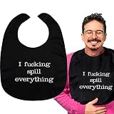 Adult Bibs For Men and Women - Gag Gifts For Adults Funny, Best Gifts for Elderly Man, Over the Hill