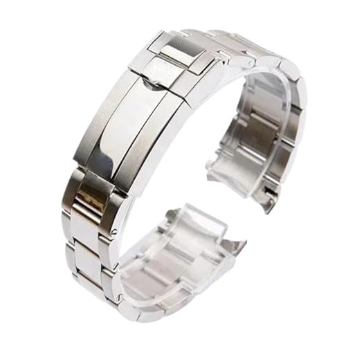 Bracelet Oyster acier inoxydable 904L pour montre de luxe homme 20mm