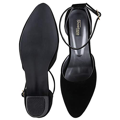 Image of Do Bhai Women Material Suede Stylish Pointed Toe Fashion Heel Sandal - Belly-J2