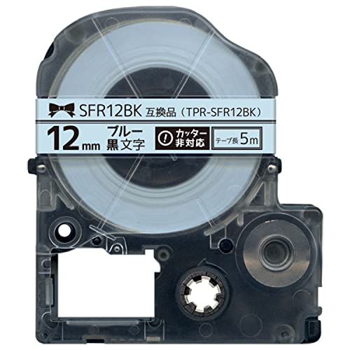 �L���O�W�� �p �e�v�� PRO 12mm �X�J�C�u���[ ������ SFR12BK ���{�� ���x�� �݊��e�[�v | KING JIM SR-GL1/2 SR-MK1 SR-R560/680/980 SR-RK2 SR45/55/150/170/250/330/