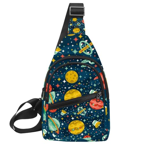 Sac de poitrine imperméable pour femme au motif cactus vert original et ultra léger