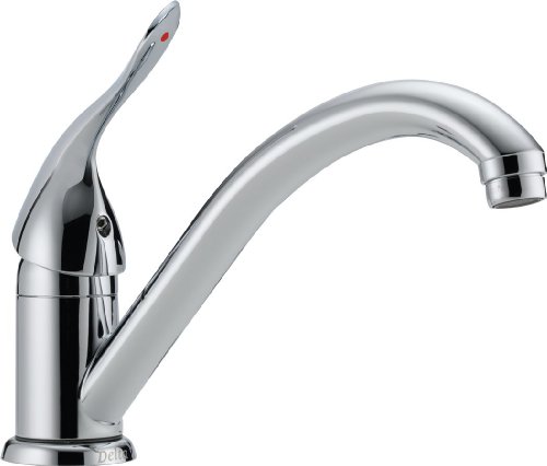 DELTA FAUCET 101LF-HDF, 8.88 x 2.23 x 8.69 inches, Chrome
