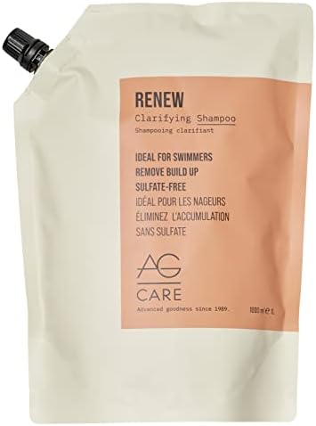 AG Care Renew Clarifying Shampoo, Remove Build Up, Colour Safe Sulfate-Free Shampoo, 33.8 Fl Oz
