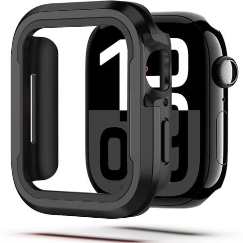 Coque Apple Watch 10 46mm NINKI anti-choc protège boîtier alu et TPU sans bug tactile