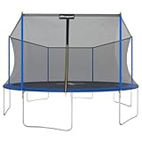 FILET DE SÉCURITÉ FIABLE I Haut, dense et résistant – protection assurée à chaque saut. Le filet à mailles fines avec double fermeture éclair robuste empêche efficacement les enfants de tomber.