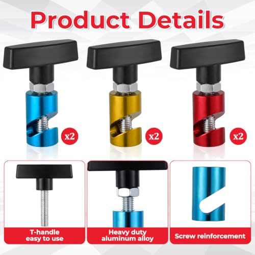 Image of 6 PCS Car Hood Prop Struts Clamp
