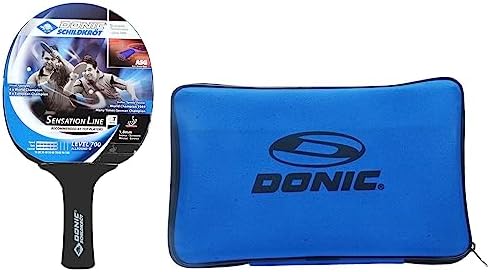 Donic Sensation Line 700 Wood Table Tennis Racket (Black, 86 Grams, All ...