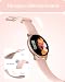 Parsonver Smartwatch Damen Rund mit Telefonfunktion, Leichte Fitnessuhr