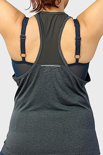 Image of Bold Melange Women's Comfort Fit Activewear Sports and Gym Tank Top