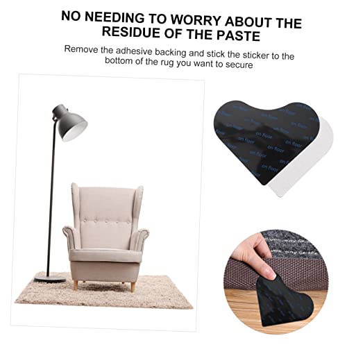 TIDTALEO 10 Peças Adesivos Antiderrapantes Para Carpete Tapete Antiderrapante Tapete De Lã Lavável T