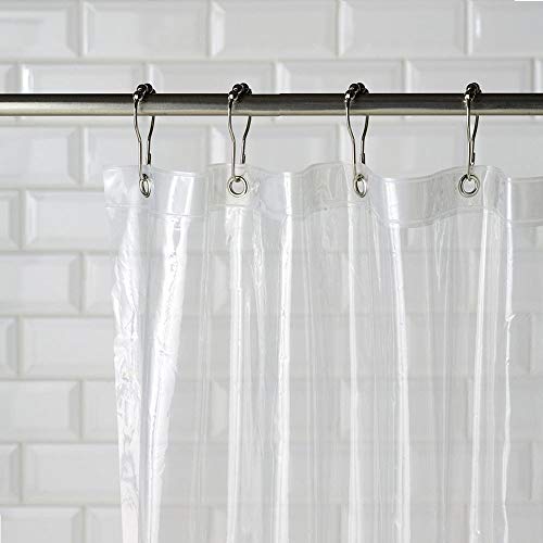 Rideau de douche sans perçage anti-moisissure pour résoudre les fuites d'eau au sol