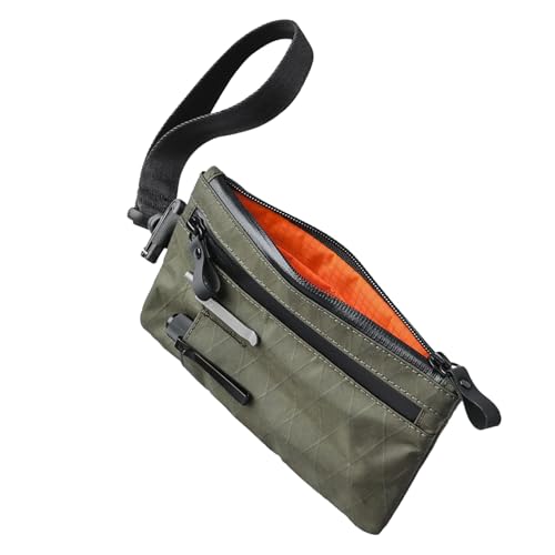 ALPAKA Zip Clutch & HUB Carabiner - Weatherproof RFID Blocking Wallet & EDC Carrier