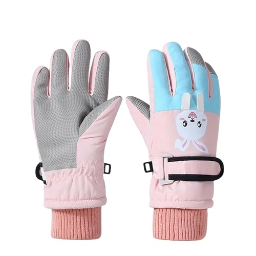 Guantes para niños contra manos frías en invierno de cinco dedos