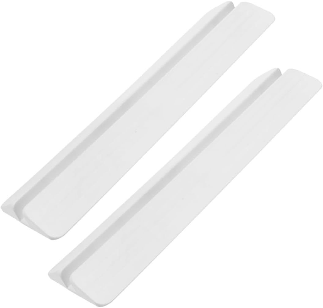 Pet Gate Safety Door Fixator 2pcs Support Feet for Baby Gate for Stairs Hallway Doorways Avoid Tripping Easily Walk Through