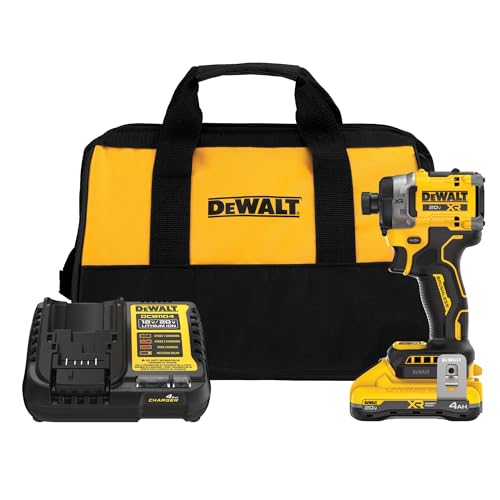 20V MAX XR Brushless Cordless 3-Speed High Torque 1/4 in. Impact Driver Kit with XR POWERPACK and...