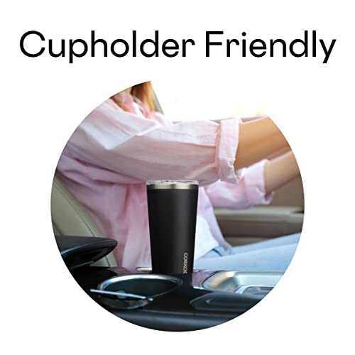 Corkcicle-Classic-24-Ounce-Triple-Insulated-Stainless-Steel-Travel-Cup-Tumbler-with-Lid-and-Silicone-Bottom-for-Hot-and-Cold-Drinks-Matte-Black