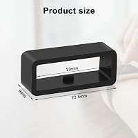 Vicloon Szilikon Órapánt Rögzítő Szett - 12 db Univerzális Órapánt Tartó Gyűrű, Csere Órapánt Biztosító Hurok 2
