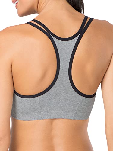 Fruit Of The Loom Womens Spaghetti Strap Pullover Sports Bra, 3-Pack #TOP2