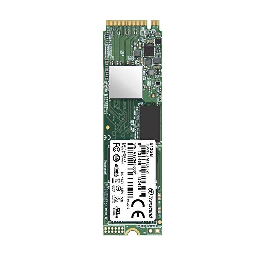 Transcend TS512GMTE652T Internal NVMe/PCIe M.2 SSD 512GB MTE652T #####Industrial Pcle NVMe 3.0x4