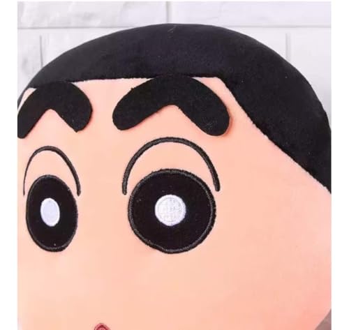Image of Cute Shinchan Soft Toy Plush Doll - Super Soft Anime Cartoon Character Stuffed Toy for Kids & Babies, Hugging Pillow Cuddly Toy, Birthday Gift, Home Decor Soft Toy 30cm