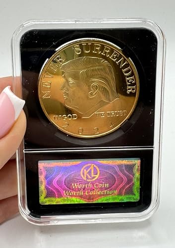 Estuche exhibidor para moneda Trump 2024 miniatura 4