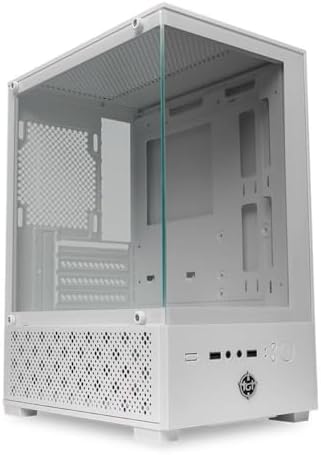 Gabinete Gamer TGT Legion | Mini-Tower | Branco | Vidro Temperado...