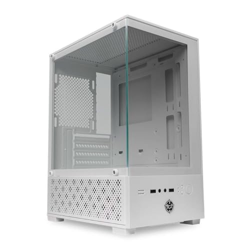 Gabinete Gamer TGT Legion | Mini-Tower | Branco | Vidro Temperado Frontal e Lateral | Bran... Gabinete Gamer TGT Legion | Mini-Tower | Branco | Vidro Temperado Frontal e Lateral | Bran...