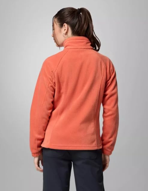Columbia Womens Benton Springs Full Zip Fleece Jacket, Tuscan, Petite Medium - Image 2