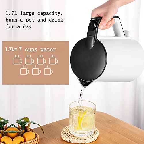Bouilloire 1,5 L à rotation 360 degrés et conception de couvert étanche - 5
