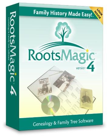 Rootsmagic Family Tree Genealogy Software Version 4 cover