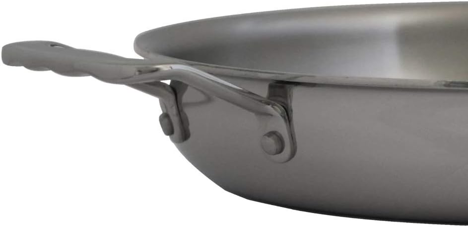 Little Griddle ANYWARE Lifetime Guaranteed 7-Ply USA Crafted Outdoor Indoor Fry Pan with Induction Ready Stainless Steel Cooking Surface, 5-Layer Aluminum Core and Two Helper Handles
