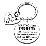 Coworker Appreciation Gift Keychain Thank You Gifts for Colleague Boss PM Manager Employee...