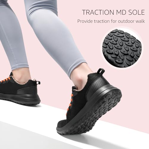 Image of STQ Womens Water Resistant Walking Shoes with Arch Support Athletic Tennis Sneakers