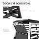 Thule Allax Hundebox, Transportbox Hund, Hundebox für Auto Black/Aluminum S