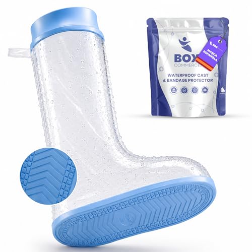 Box Commerce - Protector Escayola Pierna Corta Adulto para Ducha,