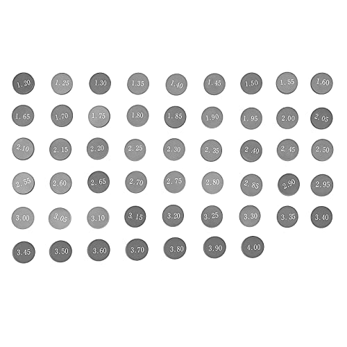 9.48Mm O.d. 1.20Mm-4.00Mm Thick Adjustable Valve Shim Kit For Honda Crf450R Crf450 R 2002-2012 (52Pcs) #TOP1