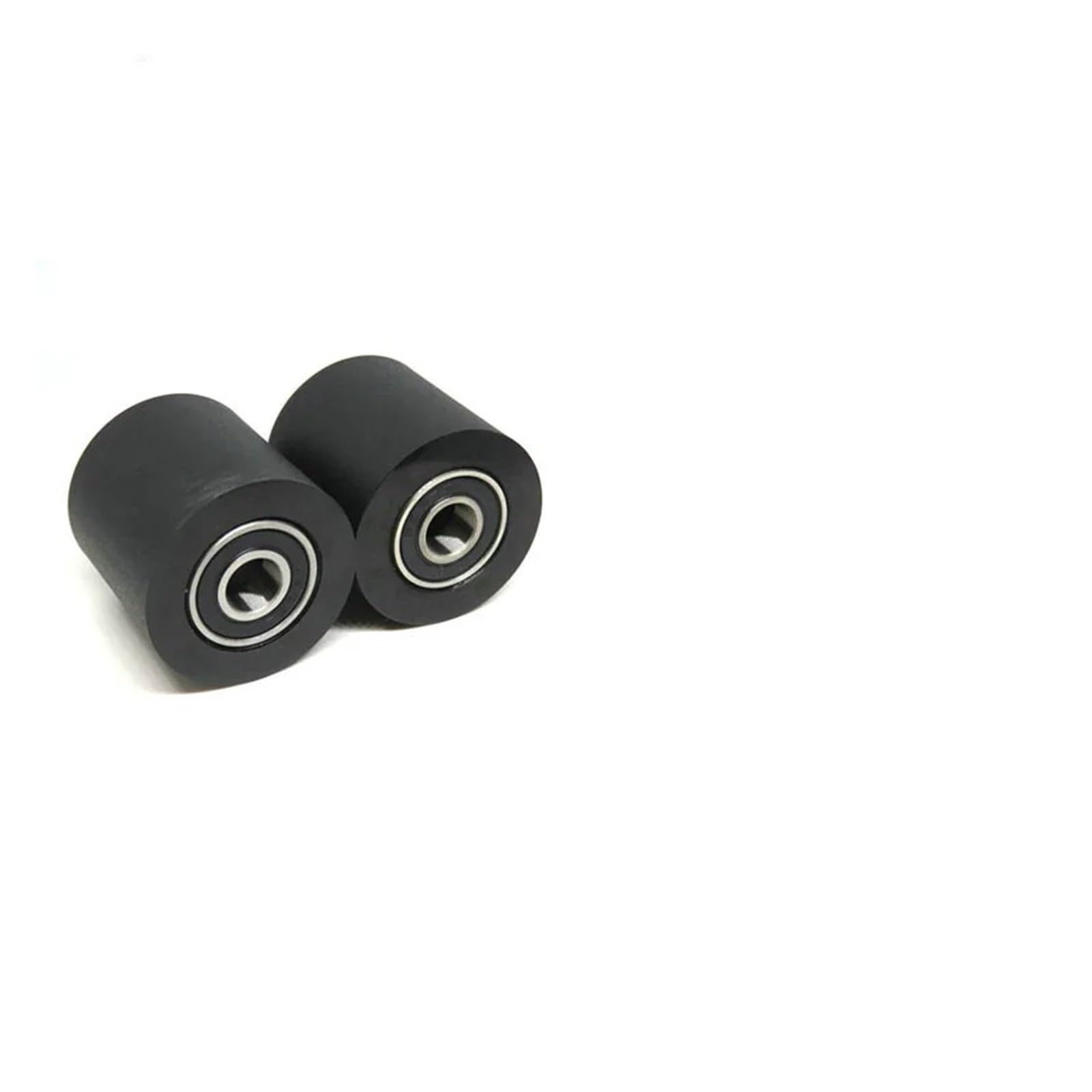 YIVELYYZG 1 Piece 6x30x30 Double Bearing Polyurethane Coated Pulley PUT62630-30 6mm Inner Diameter 30mm PU 6 * 30 Plastic Roller(10x40x30mm)