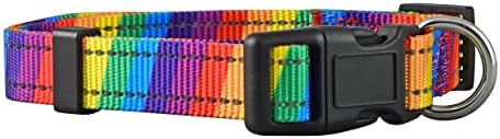 Native Pup Reflective Dog Collars (Medium, Rainbow) image 4