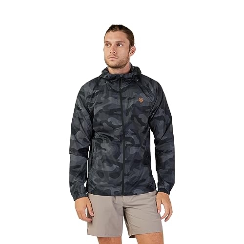 Fox Racing FOX HEAD CAMO WINDBREAKER, BLACK CAMO...