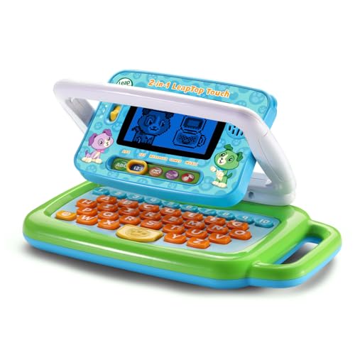 LeapFrog Kid 2-In-1 Leaptop Touch- Multi Color Educational Computer