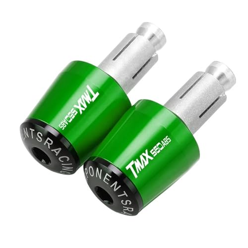 for T-MAX560 TECH MAX ABS 2020-2023 2024 Motorcycle Grips End Handle Bar Cap End Plu(Green)