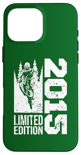 MTB Mountainbike Nacido en 2015 Cumpleaños BTT-Bicicleta Carcasa para iPhone 16 Pro MAX