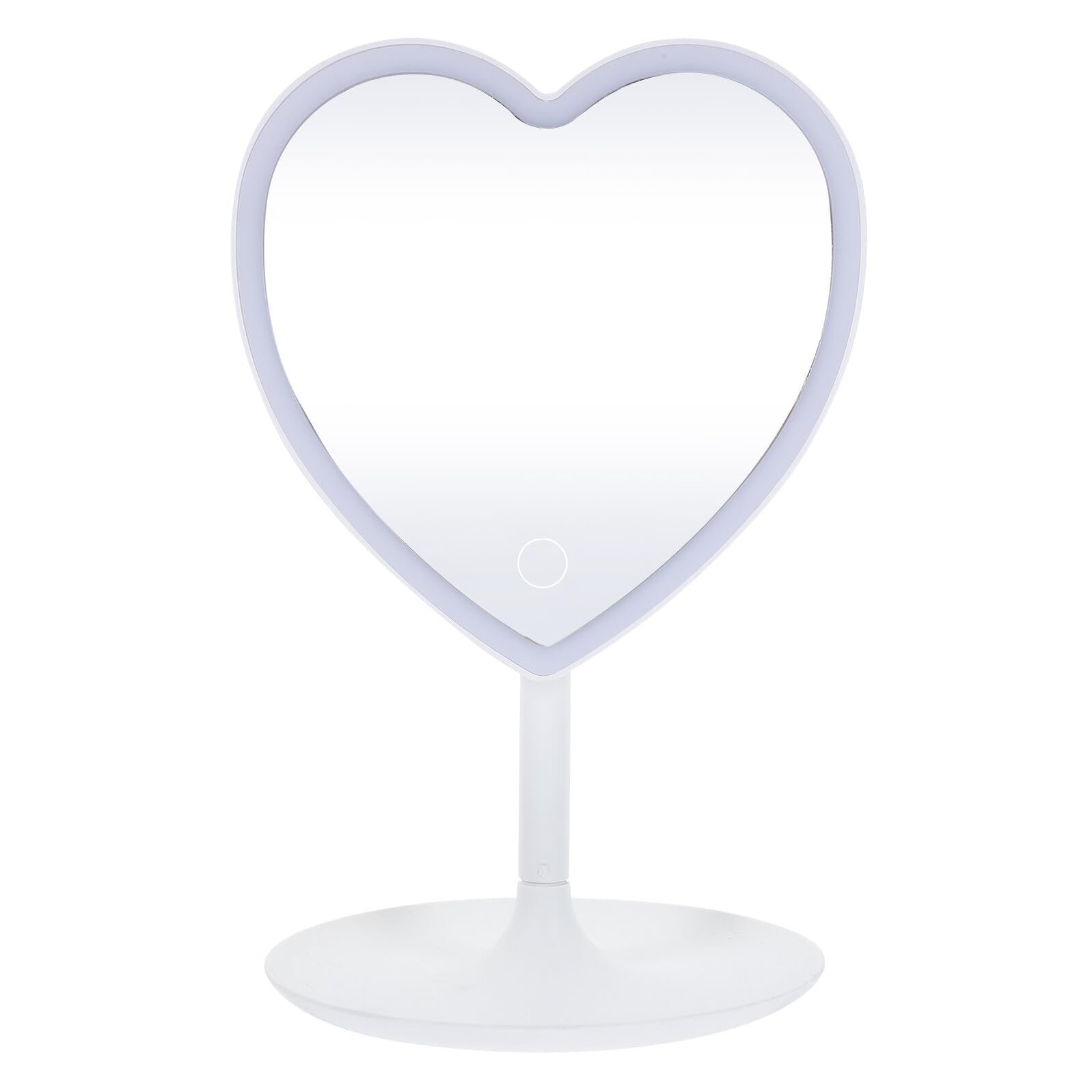 Miroir LED rechargeable de table pour un maquillage précis sans ombre