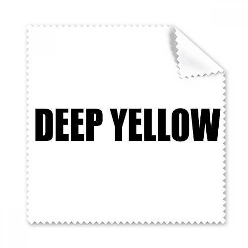 Chiffon de nettoyage téléphone écran et lunettes jaune lot de 5 pièces