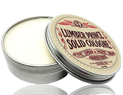 Bushklawz LPCB Lumber Prince Solid Cologne 1 Oz Full Size Alcohol Free Natural Concentrated Travel Friendly Tins Men'S Fragrance Manly Scents To Satisfy All Types Of Viking Cannon Black Prime thumb #2