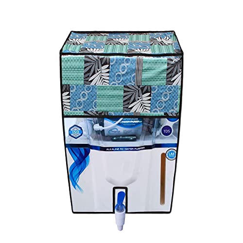 Image of DREAM KING Water Purifier Cover for Aquaguard, Kent Grand, Kent Pearl | Waterproof & Dustproof for All Type RO Models - Multicolor SA43