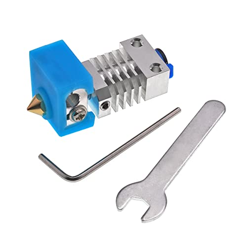 [Gulfcoast Robotics] All Metal Hotend Conversion Kit - Polished Titanium Heatbreak for Creality Ender 3 Pro and V2, Ender 5 Pro and Plus and CR10 3D Printers