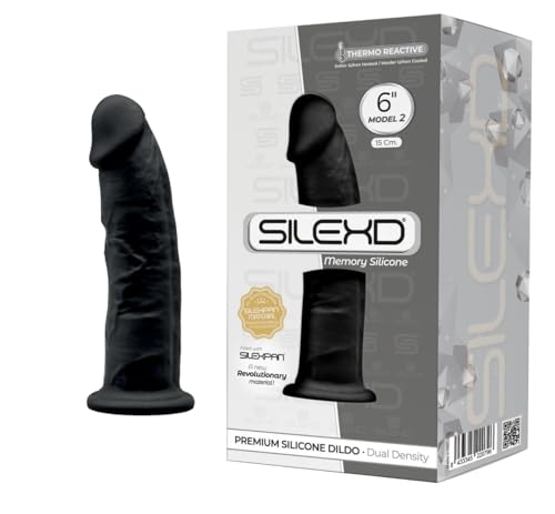 Silexd Dildo Realista Black Mod. 2 6 Silexd Dildo Realista Black Mod. 2 6