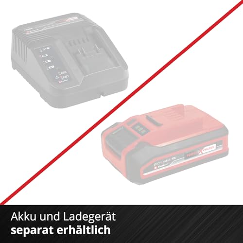 Einhell Professional Akku-Schlagschrauber IMPAXXO 18/450 Power X-Change (18 V, 450 Nm, 3 Leistungsstufen, Brushless, 1/2"-Aufnahme, inkl. Nuss-Set, ohne Akku)